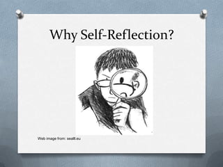 Why Self-Reflection?




Web image from: sealll.eu
 