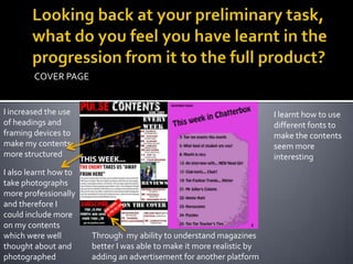 As my magazine is most like NME I’d choose IPC Media to distribute my magazine opposed to Bauer Media. Who would be the audience for your media product?16-25 year olds who place themselves in the subculture of ‘Indie’. I asked my target audience to guess who’d be the audience for my music magazine and they estimated 15-22year olds as the font is mature especially the stencil font. They also guessed that my audience would be people who like Indie music as the fashion and bands mentioned resemble the Indie subculture. 