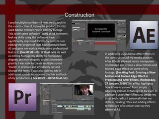 A2 Media Evaluation | PPTX