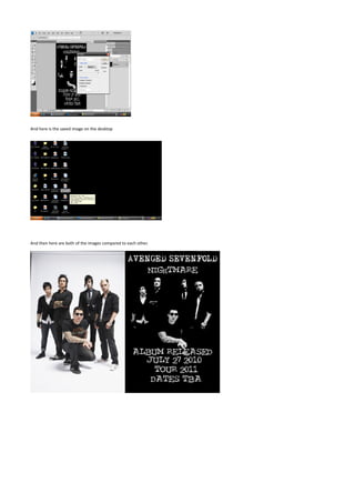 And here is the saved image on the desktop




And then here are both of the images compared to each other.
 