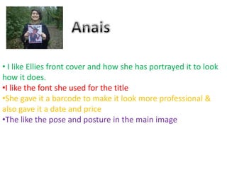 I put the masthead on the inside very big, to make a bold statement that this is ‘Listen’ and that you should read on. I also put ‘this month 01/10’ to remind readers of what the month is of this issue and followed the colour scheme of red & black.I faded the images on the left hand side, to let the audience take in the content of what is going to be inside, instead of just on the images, i used just jess who my main article was based on as my main images due to it being an important article within my media product so therefore based this issue on her.  I put three different pictures in to interest the audience into reading about her. I listed the contents page number and listed articles etc in red and black to carry on the theme, and also to attract the audience to read what will be inside, i done some pages in capitals to catch the audiences eye, and also did celebrities names in capital to address and enlighten the audience of the main celebs inside. If i done this task again i would of added more pages. I put an editors note at the bottom because i don't feel its the most important think so that's why i put it there, i didn't make it stand out as maybe as much as i should but i feel its eye catching enough to take a look at. 