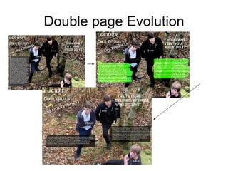 Double page Evolution 