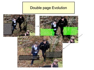 Double page Evolution 
