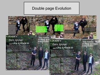 Double page Evolution 1 2 3 4 2 1 5 