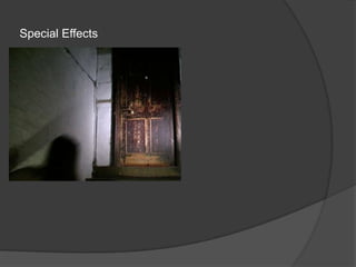 Title font and styleAs I said I have used the software Live Type to edit my Title and font. I have used the colour red because it symbolizes blood and horror. I used the Abadi Bold font for my title, and the snap in place effect. I used the Baffle effect to present the name of my film to make it eye-catchy. 