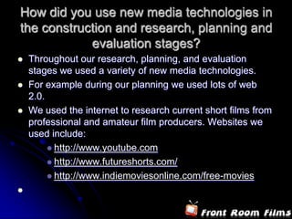 Our final feedback was again collected through the use of google docs and again posted on facebook and our blogger page. By clicking onto this link you can see the questions posted to our target audience. We didn't receive as much feedback as i would have liked however it was enough to give a final conclusion to the project. Here is a screenshot of some of the feedback:One of the most difficult pieces of pre-production research was learning how to establish a genre into a short film, we therefore decided to focus on an emotion. As you can see from our final feedback everyone said that they felt happy and excited at the beginning but sad come the end. This gives me confidence that we have succeeded in portraying a clear and strong emotional message. A lot of our important feedback about the short film and ancillary tasks came from a class discussion, we all had the opportunity to present our work to our teachers and classmates and the receive feedback on this. One of the most controversial points of feedback was about the ending of our short film, we had one teacher saying she liked the ending as it is as it allows the audience to make up their own mind on the ending, and the other teacher saying he found it too confusing. However after looking at all our audience feedback we collected we decided to stick to our final edit. This was mainly due to different people giving different ideas about what the whole film was about which i believe is an effective way to get people talking and discussing our project.Looking back at both projects over the last 2 years i have realised the importance of audience feedback after each major decision.
