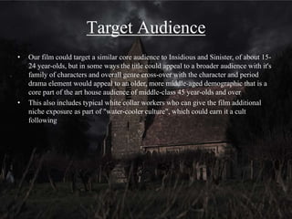 Question 3: What kind of media
institution might distribute your
media product and why?
 
