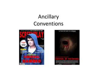 Ancillary
Conventions
 