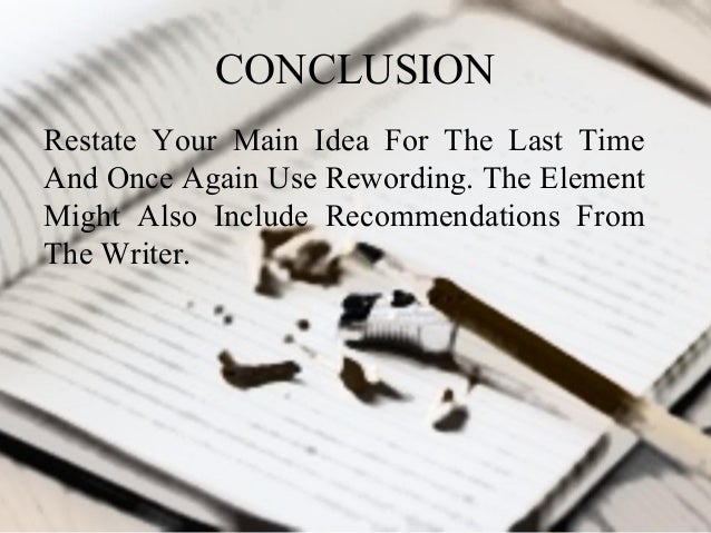 Evaluation essay outline