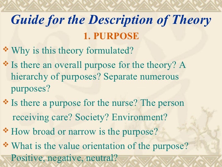 Evaluation Of A Nursing Theory Nursing Theory Ppt Evaluation Of A Nursing Theory Nursing Theory Ppt