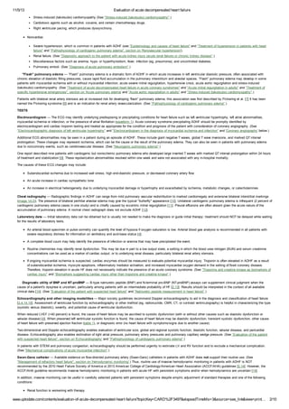 Evaluation of acute decompensated heart failure2 | PDF