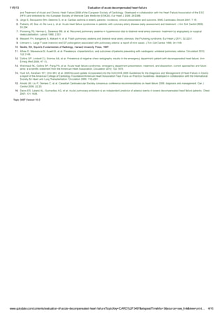 Evaluation of acute decompensated heart failure2 | PDF