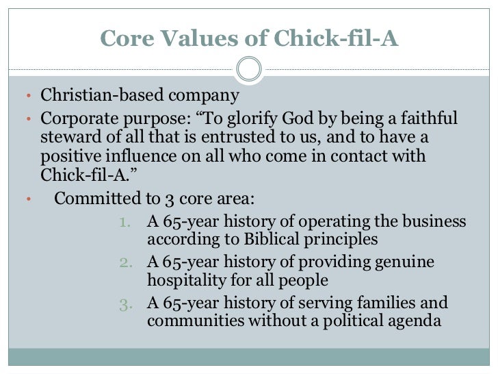 PR project ChickfilA