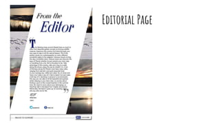 Editorial Page
 