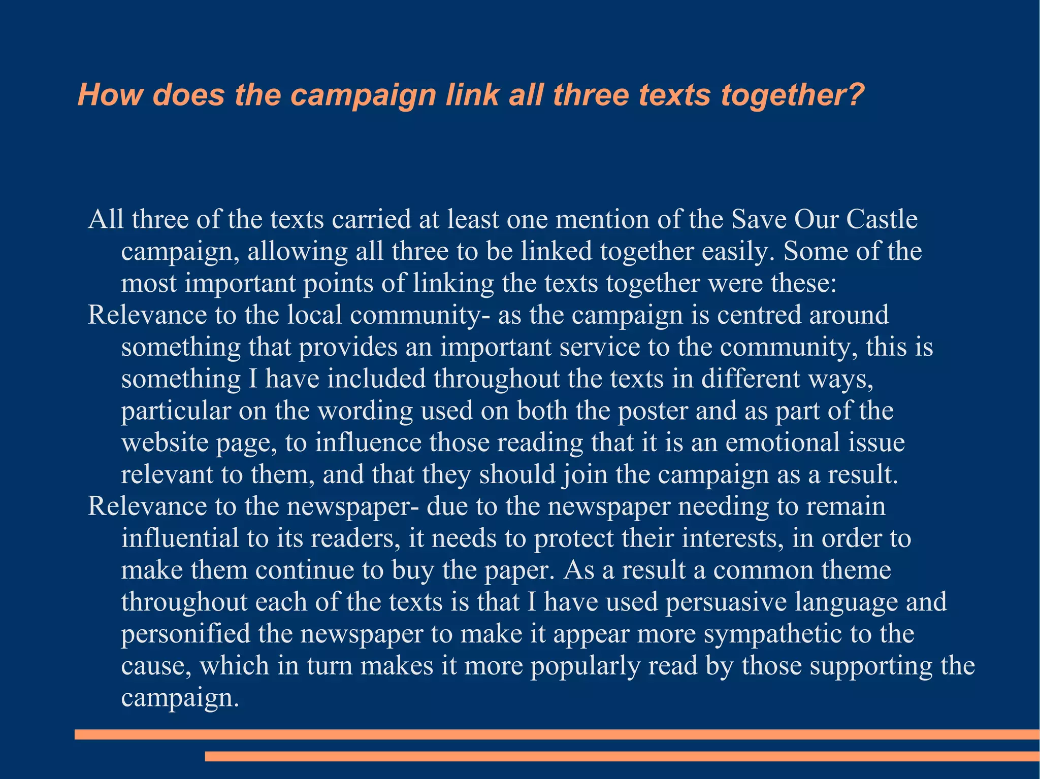 I did make an exception to the colour scheme for the poster, specifically due to the need for it to be more eye catching and urgent than the others due to its specific message. As a result, instead of using a blue colour I chose black due to the way it was able to compliment the bright red well. 