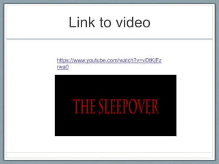 Link to video
https://www.youtube.com/watch?v=vDtKjFz
rwa0
 