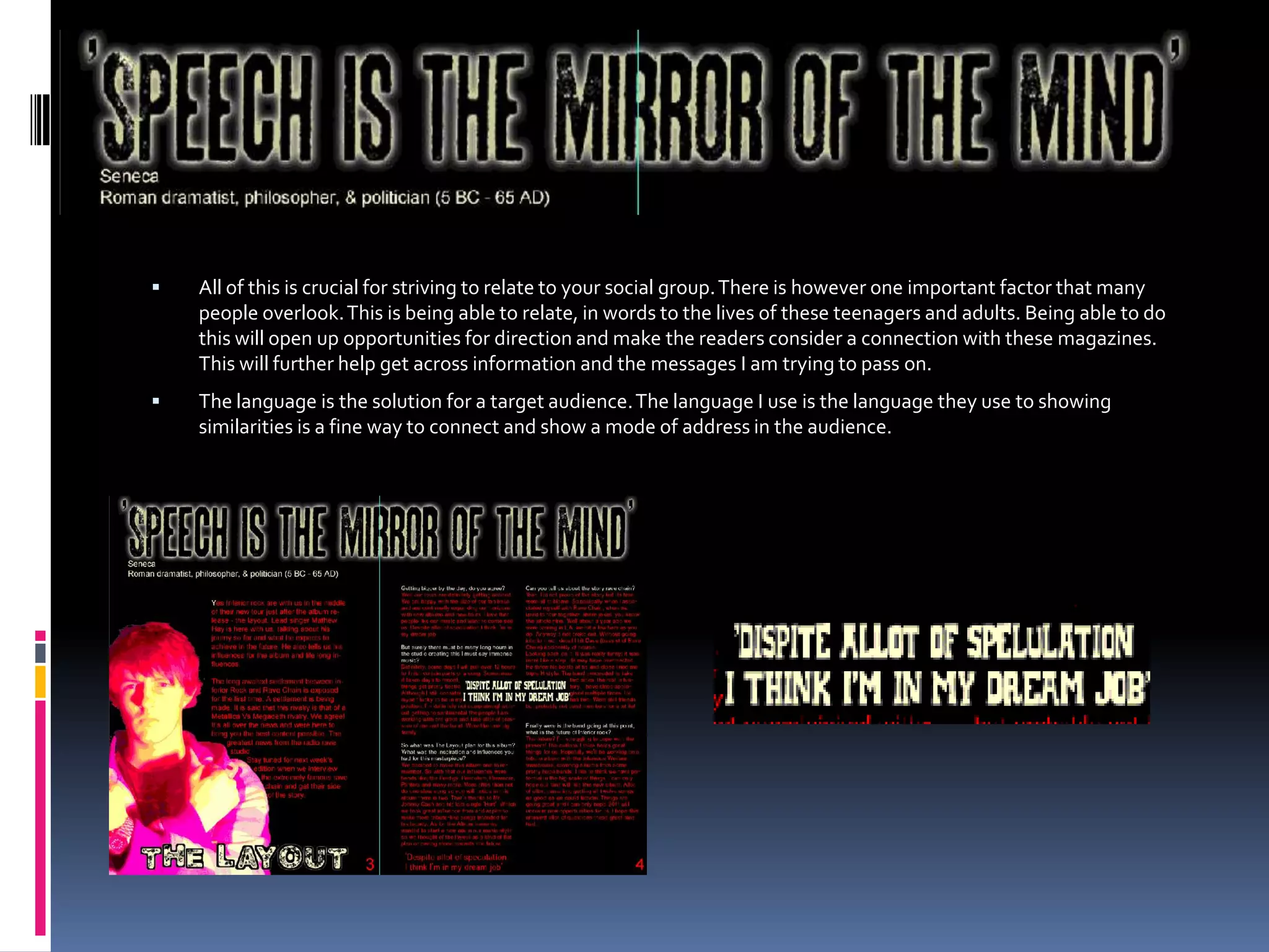 IPC distribute NME, a well known music magazine. They also have allot of diversity in their institution. Because of this they seem likely to consider a magazine which is connected to a niche market and shows originality. A worthy investment.