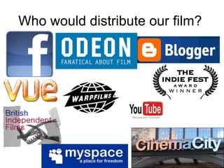 Who would distribute our film?  