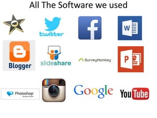 All The Software we used
 