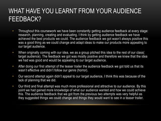 For our Film poster we used photo editing software “photoscape”. This software was new to me. However I found it easy to use as you could add effects but also easily undo them if you wanted to change things. This was very useful in the construction of our ancillary texts as it enabled us to add filters and effects to our original image making our film poster image much more appealing to the audience. We were able to add text to the image, our title and strapline as well as the actor actress’s names. An important new technology we used was SerifMoviePlus5. This technology was where we edited and created our final teaser trailer. SerifMoviePlus5 had many features that allowed us to create a professional looking teaser trailer. We added effects such as crossfading, color changing and blurring. This software challenged my computing skills and helped me gain more knowledge on how to edit videos.  To put images onto the blog we used imageshack, this website was useful for storing all of the images I had and also was and easy way to get the embedding code to use to put them on the blog. As well as using imageshack we also used YouTube in the same way to get embedding codes for the blog. This was an easy way to store all or videos (rough cuts).  We used Dreamweaver to create our film website. This was another new technology that I used. Dreamweaver allowed us to create a website that is professional and useable for our audience. 