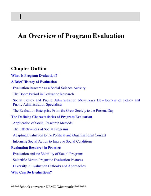 Evaluation a systematic approachRossiLipseyFreeman PDF Desktop