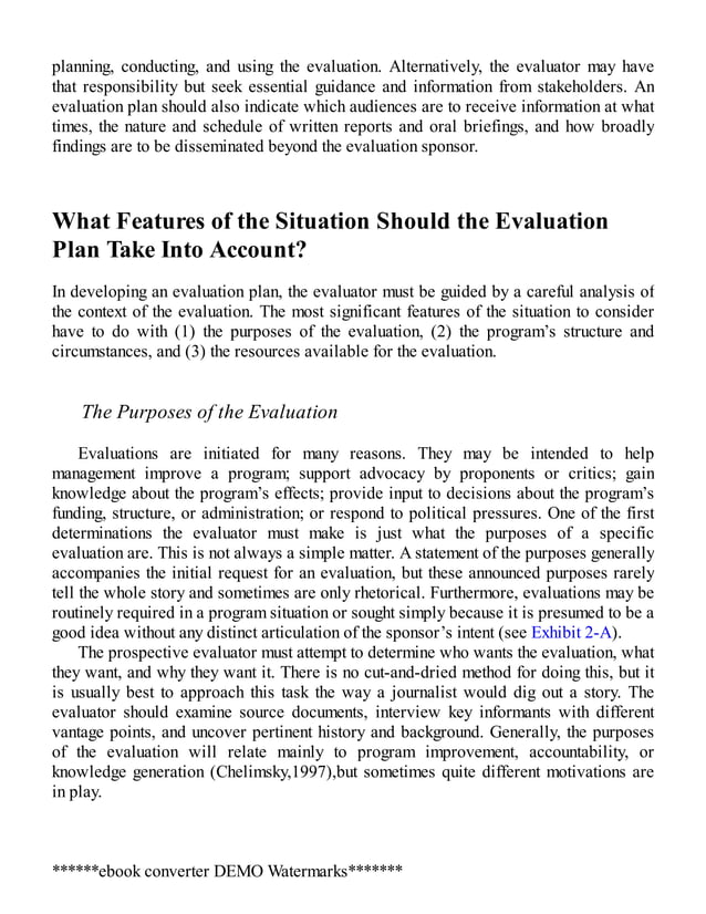 Evaluation a systematic approachRossiLipseyFreeman PDF Desktop