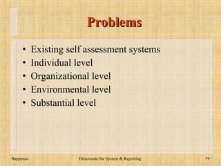 Basic Direction  Reinforcing autonomy Securing Accountability Improving objectivity Maximizing Performance www.dadangsolihin.com 