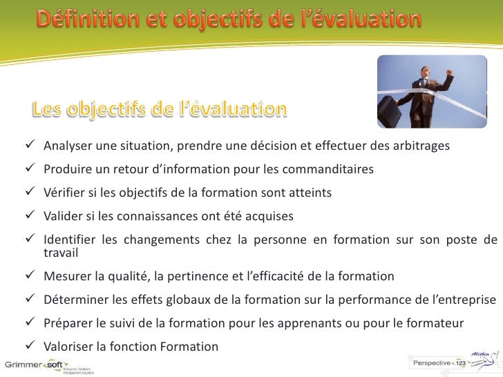Evaluation De La Qualite De La Formation Partie1