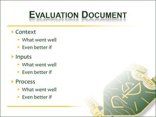 Evaluation Document Pptx