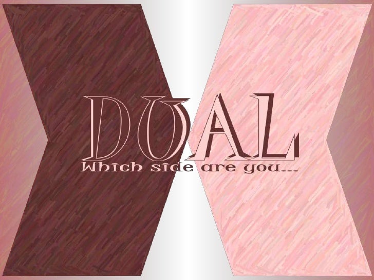 Dual as a packageDual chocolate centres around having both dark and white chocolate  in one bar. The unique bar is made up...