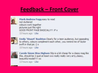 Feedback – Front Cover