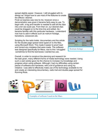 Evaluation for media