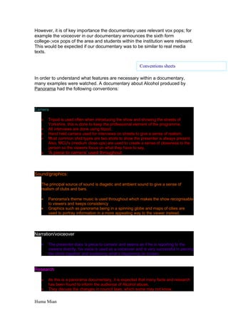 Evaluation for media