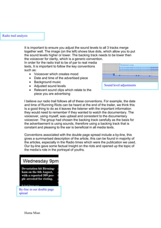 Evaluation for media