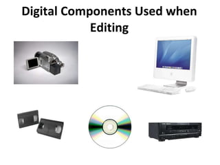 Digital Components Used when Editing 