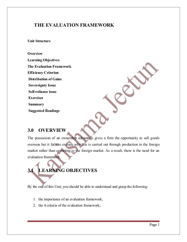 International business summary