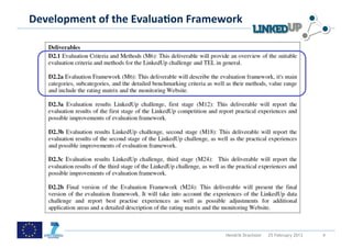  
Development	
  of	
  the	
  Evalua#on	
  Framework	
  
	
  




                                                 Hendrik...