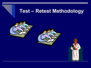 Test – Retest Methodology 