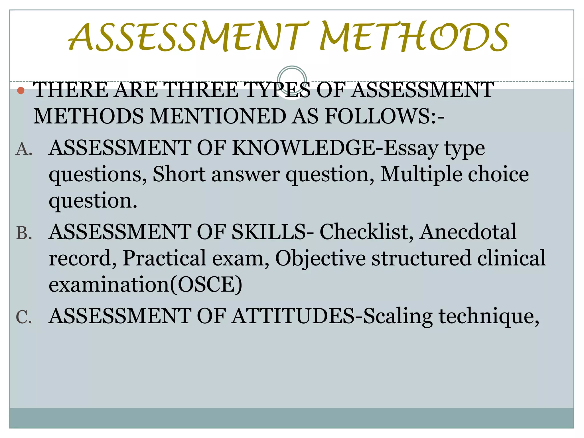 Evaluation visual data 6