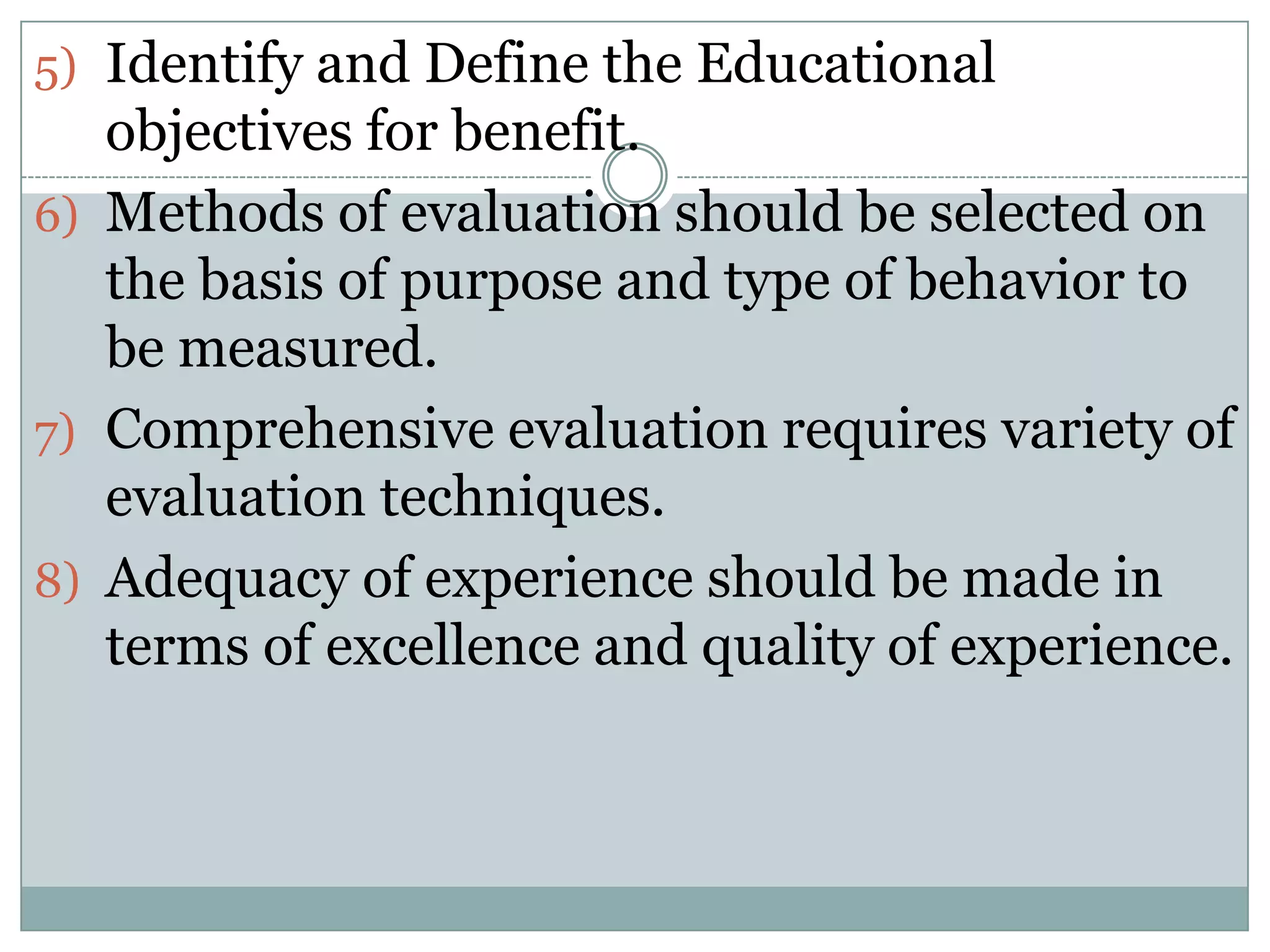 DEFINE EVALUATION IN NURSING EDUCATION visual data 4