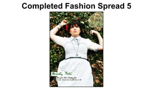 Completed Fashion Spread 5
 