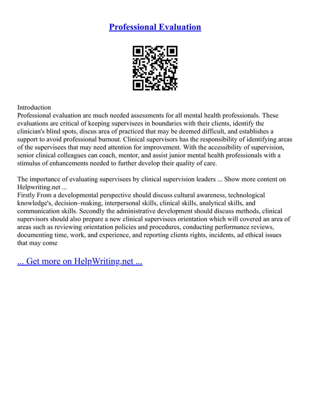 Evaluation of a formative evaluation plan pdf