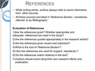 Biomedical Ref Evaluation of bio_medical_literature | PPTX