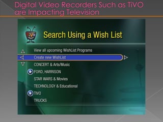 TV Advertising Works Best When…The media budget is sufficient to generate and sustain the number of exposures needed.The media budget is sufficient to generate and sustain the number of exposures needed.The market is large enough and easily reachable through a specific network, station, or program.The market is large enough and easily reachable through a specific network, station, or program.There is a genuine need for a medium with high creative potential to exert a strong impact.The budget is large enough to produce high quality commercials.The budget is large enough to produce high quality commercials.