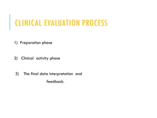 Comprehensive Evaluation of Clinical Practice in Nursing Education | PPTX