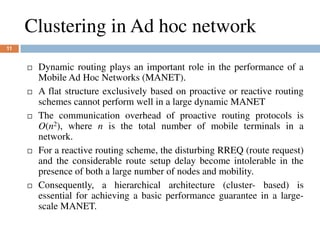cluster based routing protocol for ad hoc networks | PDF
