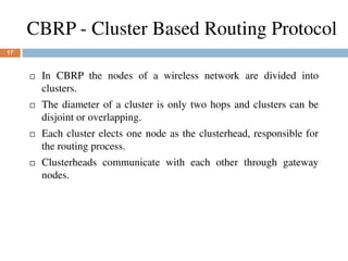 cluster based routing protocol for ad hoc networks | PDF