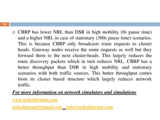 cluster based routing protocol for ad hoc networks | PDF
