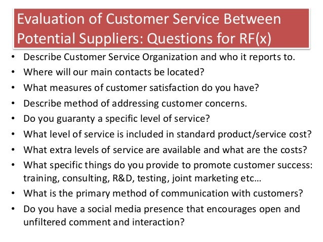 describe customer service