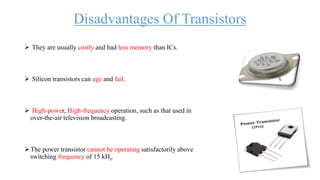 Transistor Fail Evaluation of electronic device | PPTX